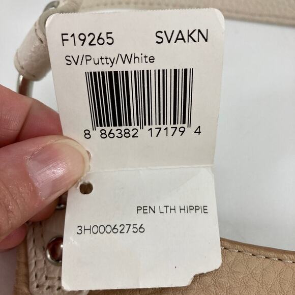 COACH F19265 NWT TAN, CREAM PEBBLED LEATHER CROSSBODY BAG - Picture 14 of 14